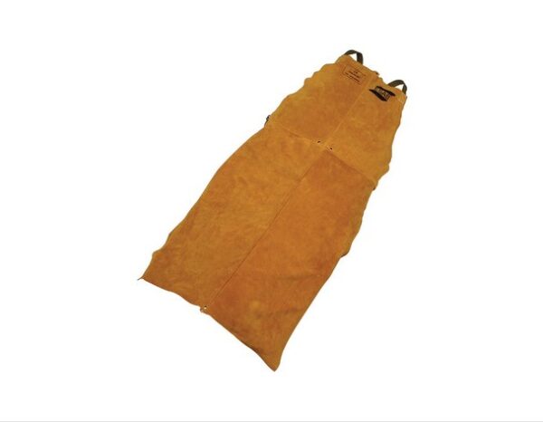 ESAB Dura Welding Apron – Heavy-Duty Leather Welder Apron with Kevlar Stitching – EN ISO 11611:2015 Certified – Heat & Spatter Resistant – Industrial PPE – One Size