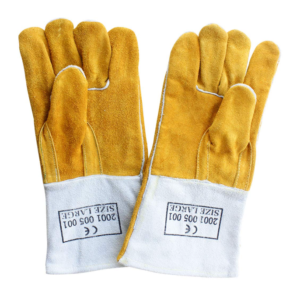 ESAB Dura Heavy Duty Premium Leather Welding Gloves – Heat-Resistant with Kevlar Reinforced Stitching