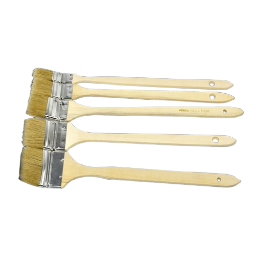 1" DOG Leg Paint Brush with Wooden Handle – Precision Detailing Brush for Marine, Industrial, Furniture & DIY Use High-Quality Bristles & Angled Design for Tight Spaces
