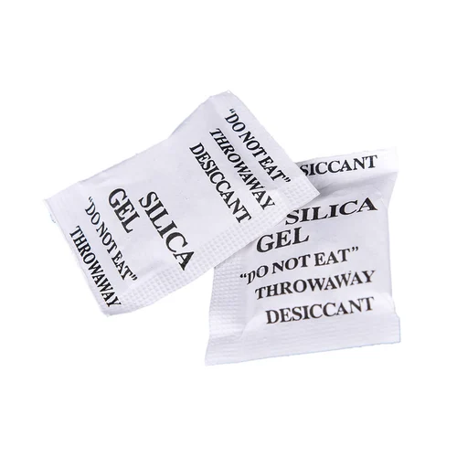 Silica Gel Desiccant Packet 5-gram Industrial Grade – (Pack of 50)